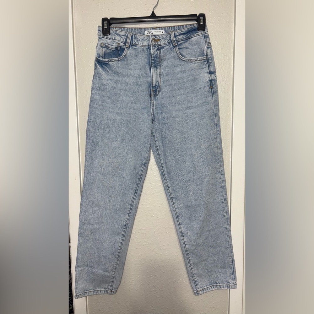 Zara Light Blue Denim Jeans